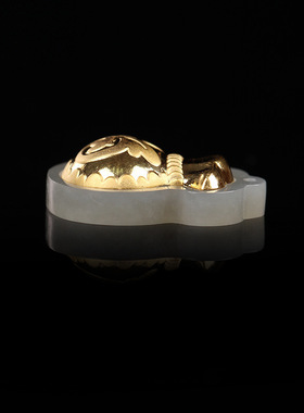 金镶玉金福袋吊坠 招财进宝福袋挂件 保险银行会销微商小礼品