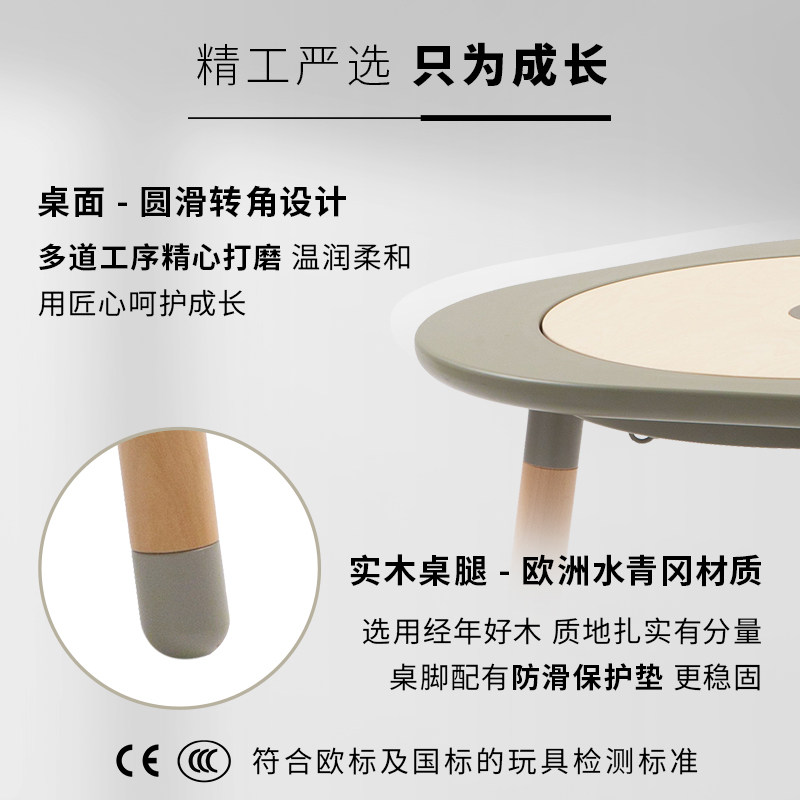 【边学边玩】stokke mutable儿童玩具 stokke多功能玩具台/游戏桌