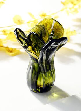 创意白菜琉璃摆件轻奢艺术家用客厅装饰工艺品装饰乔迁新居礼物