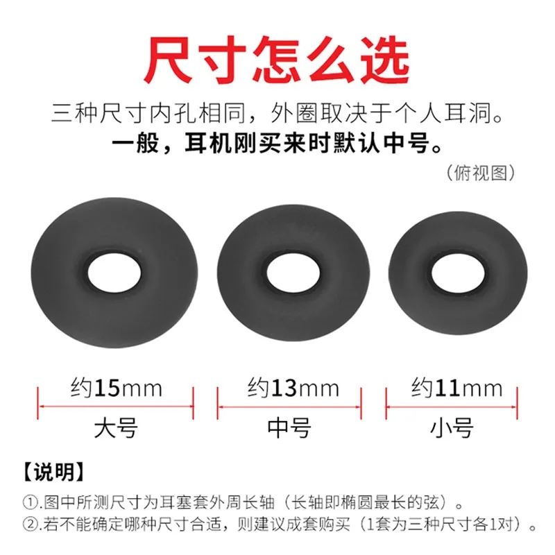 适用于绿联T6无线蓝牙耳机耳帽硅胶t3耳塞套Fitpods耳冒耳套配件 - 图0