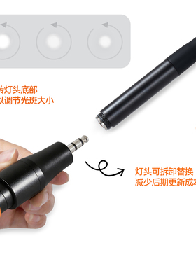 白光睫毛胶光固灯灯头可替换
