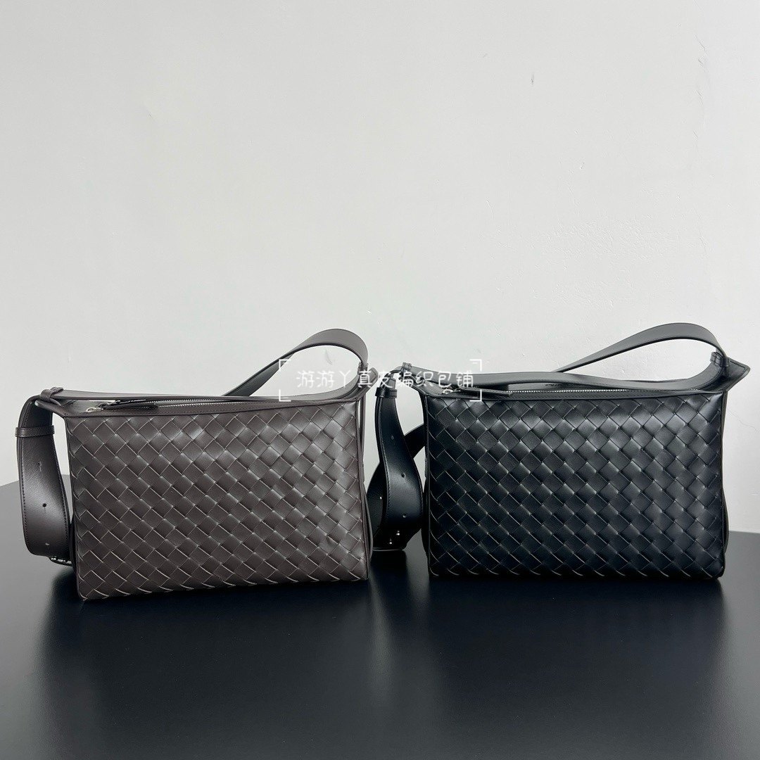 新编织Tribeca双拉链手提斜挎单肩包日常通勤真皮休闲男包邮差包,淘宝优惠券,粉丝福利购,淘宝优惠卷