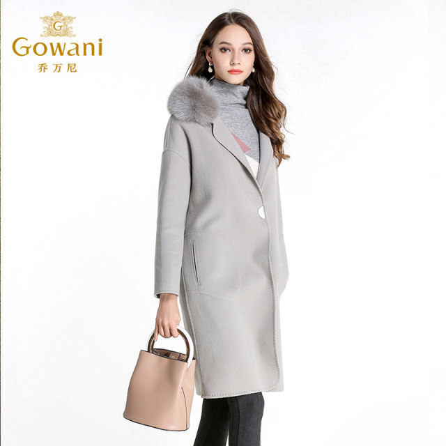 The same style as Giovanni long-sleeved woolen jacket in the mall