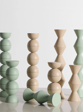 时光匠人木质装饰摆件北欧风民宿