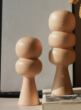 设计师桌面雕塑摆件新家乔迁礼品简约样板间桌面家居玄关装饰品