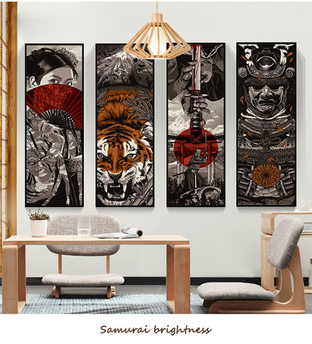 工业风格咖啡厅酒吧挂画餐厅装饰画ktv个性台球室纹身店网吧墙画 - 图0