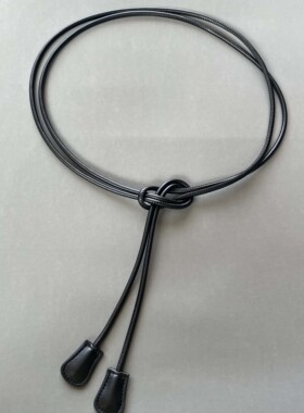 百搭腰绳打结时髦装饰