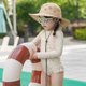 Girls' sun protection quick-drying one-piece swimsuit cute swimsuit