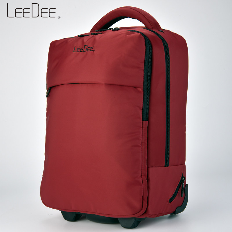 通勤短途出差多功能拉杆电脑行李箱 leedee旅行箱