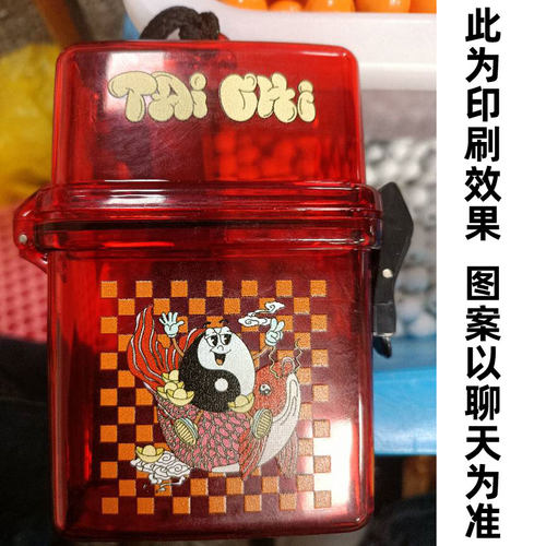 拍立得收纳盒防水烟盒 多用途透明便携杂物罐 密封胶圈防潮可定制 - 图1