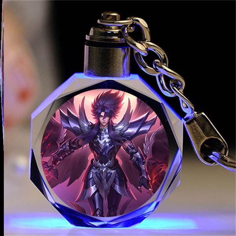 王者荣耀水晶王者荣耀水晶钥匙扣挂件炽阳神光地狱之眼鹤归松栖李信一念成魔