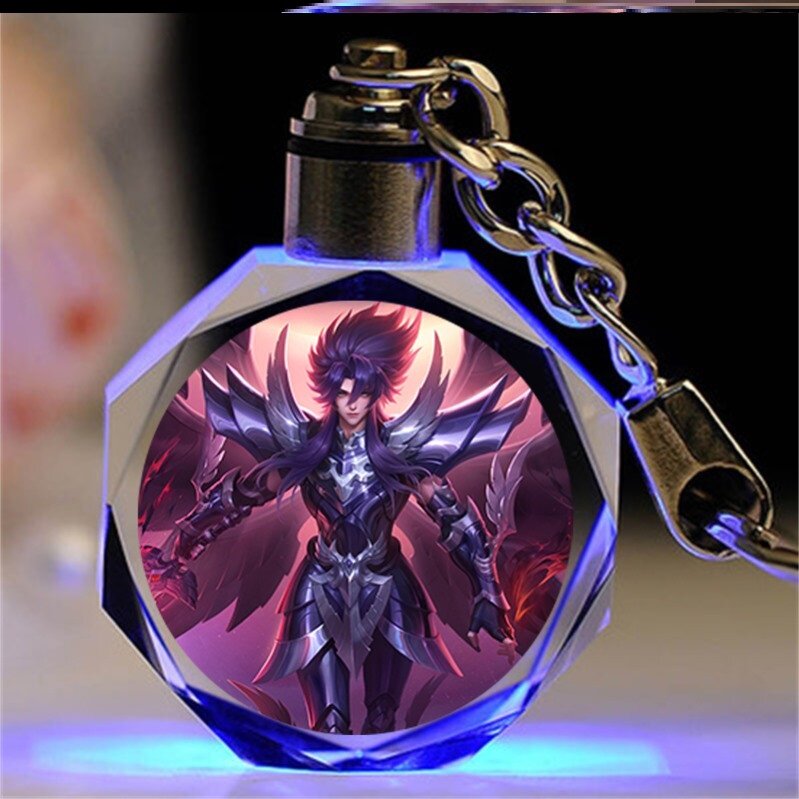 王者荣耀水晶王者荣耀水晶钥匙扣挂件钟无艳春野之旅颜马超神威李白碎月剑心澜