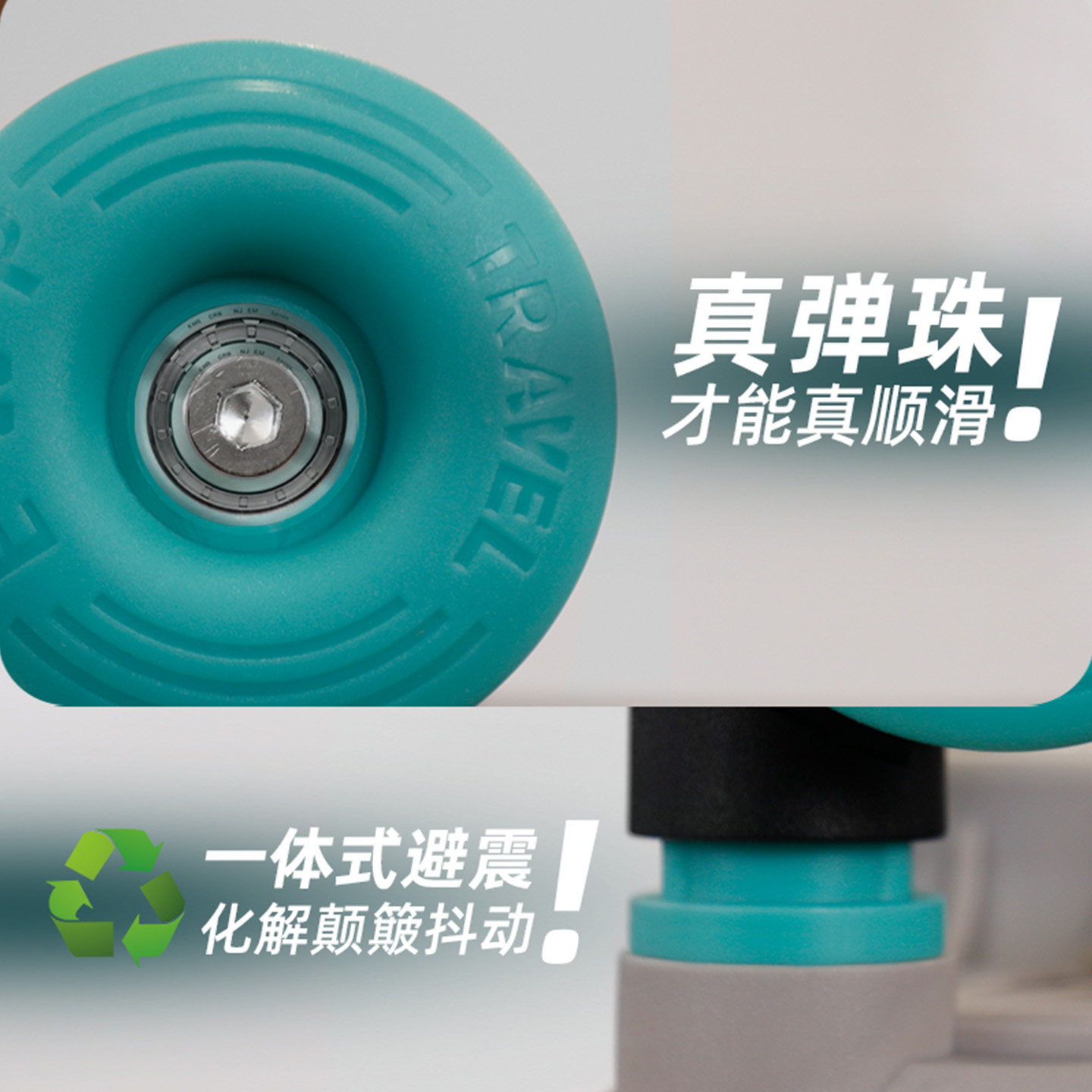 2025新款行李箱学生桃皮绒内里双层防爆拉链五轮大容量旅行箱 - 图3