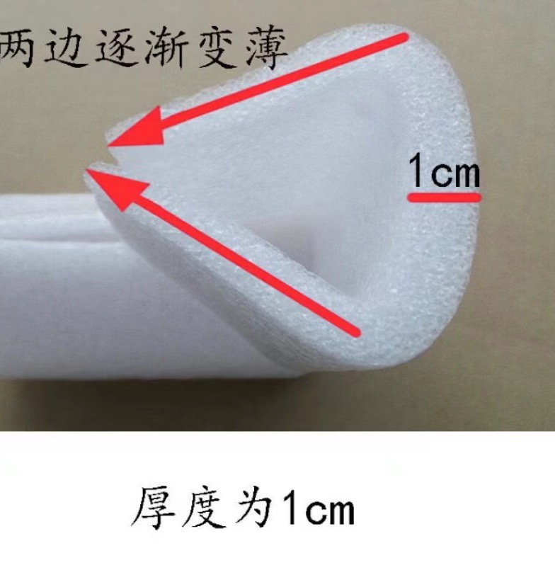 防撞EPE珍珠棉u型护角 画框相框保护打包角抗震环保泡沫棉护边 - 图1