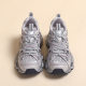 9cm inner height increase thick-soled dad shoes for women 2025 summer mesh breathable foot-showing small height increase casual sports shoes for women