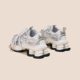 Lin Yun's same style Galaxy Ion daddy shoes 2025 new spring mesh versatile increased silver casual sports shoes