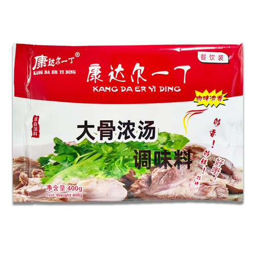 康达尔一丁大骨浓汤调味料大骨浓汤粉高汤400g浓缩大骨粉浓香白汤 - 图3