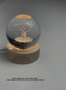 “林深时见鹿，海蓝鲸”