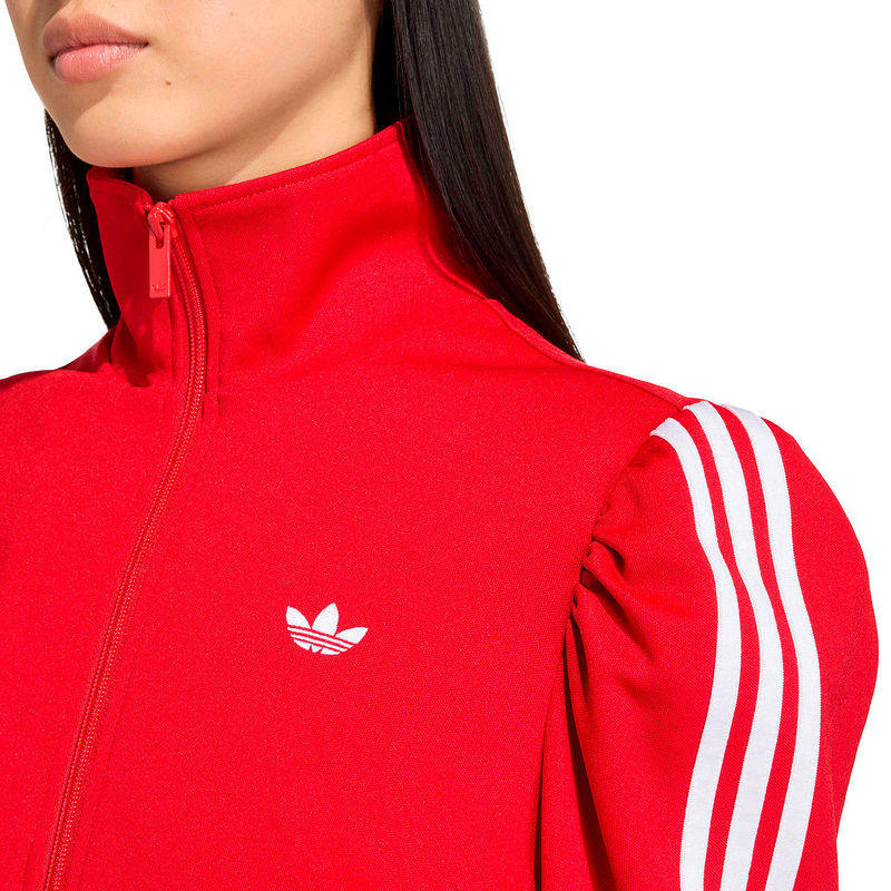 adidas阿迪达斯三叶草漏斗领夹克春女FB TRACK TOP针织外套KS1363,淘宝优惠券,粉丝福利购,淘宝优惠卷