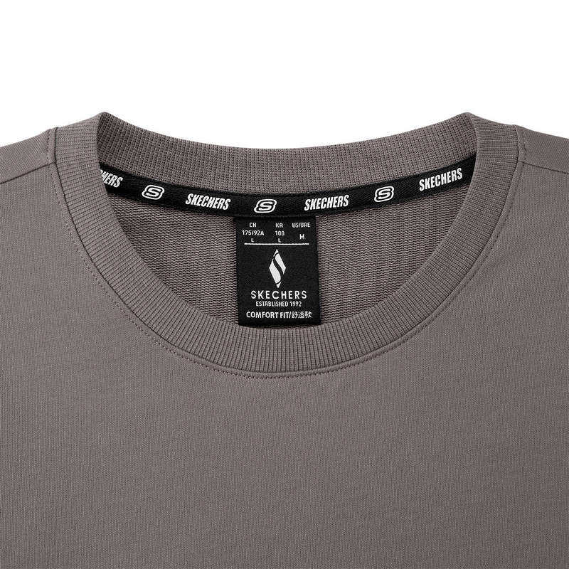 Skechers斯凯奇男女情侣休闲长袖简约时尚针织衫 L325U096/05QR,淘宝优惠券,粉丝福利购,淘宝优惠卷