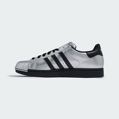 adidas阿迪达斯三叶草金属银贝壳头superstar二代男女板鞋KI9988 - 图0