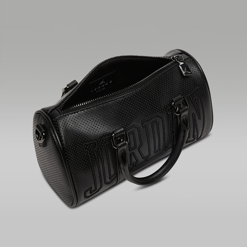 JORDAN耐克单肩包打孔迷你行李包刺绣可调节肩带手拎包IR8411-010,淘宝优惠券,粉丝福利购,淘宝优惠卷