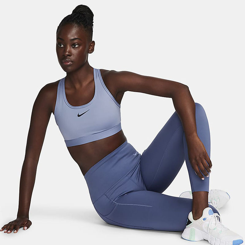 【自营】Nike耐克新款中强度速干衬垫BRA运动内衣女DX6822-493 - 图3