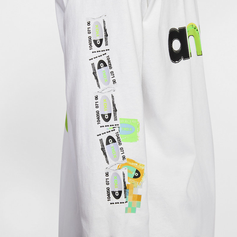 NIKE耐克男子长袖T恤26春字母印花薄款卫衣长袖针织衫IQ3976-100,淘宝优惠券,粉丝福利购,淘宝优惠卷