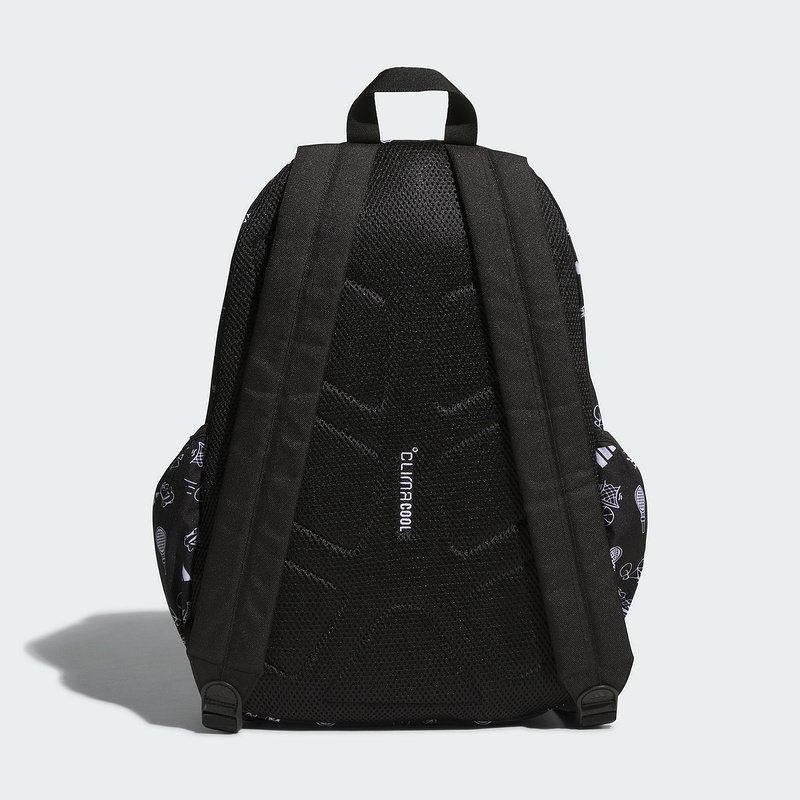 Adidas Adidas sports style full printed student schoolbag autumn men's and women's backpack KF2486