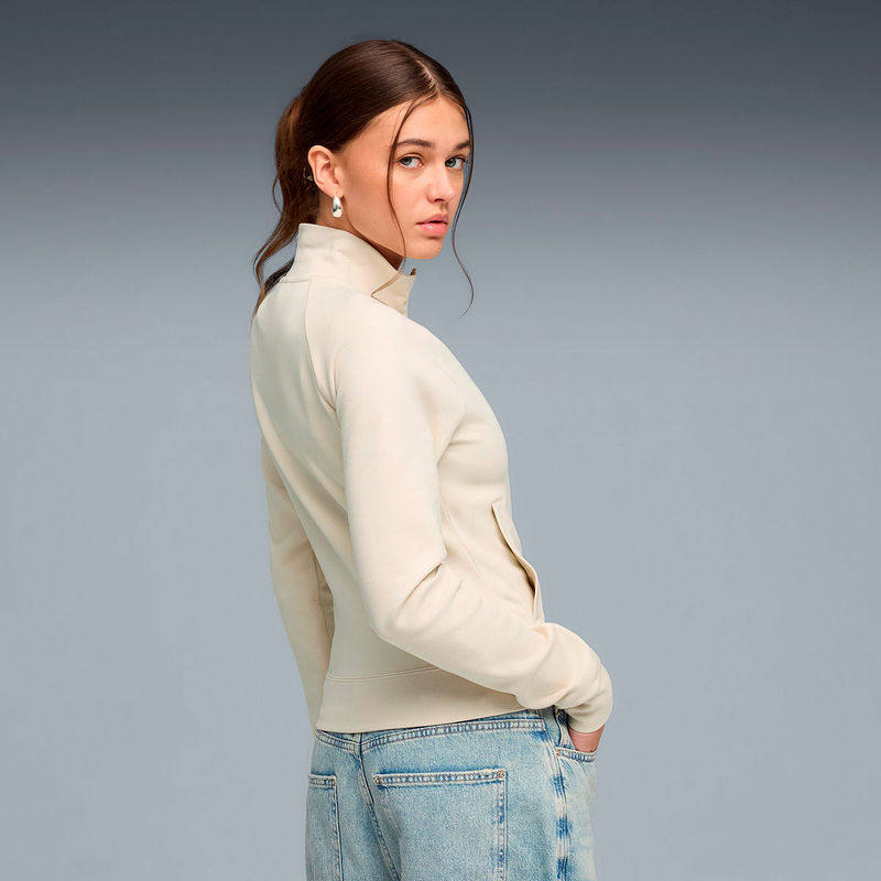 PUMA彪马短款立领修身收腰夹克2026春女装气质针织外套 634530-87,淘宝优惠券,粉丝福利购,淘宝优惠卷