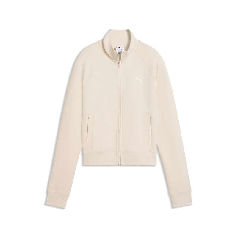 PUMA彪马短款立领修身收腰夹克2026春女装气质针织外套 634530-87,淘宝优惠券,粉丝福利购,淘宝优惠卷
