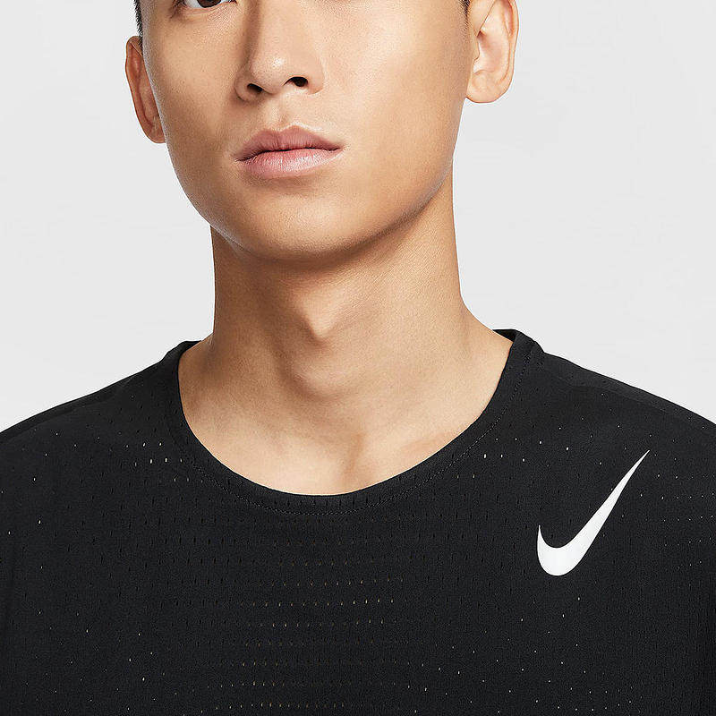 NIKE耐克DRI-FIT ADV男子速干透气短袖跑步上衣运动T恤HJ3378-010,淘宝优惠券,粉丝福利购,淘宝优惠卷