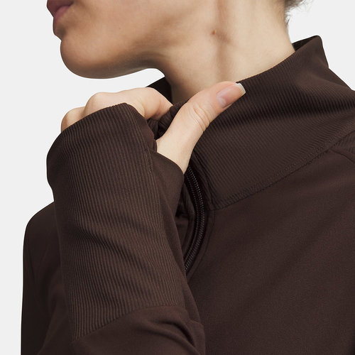 安德玛 UA Meridian女子健身训练速干透气运动长袖夹克 1379157 - 图1