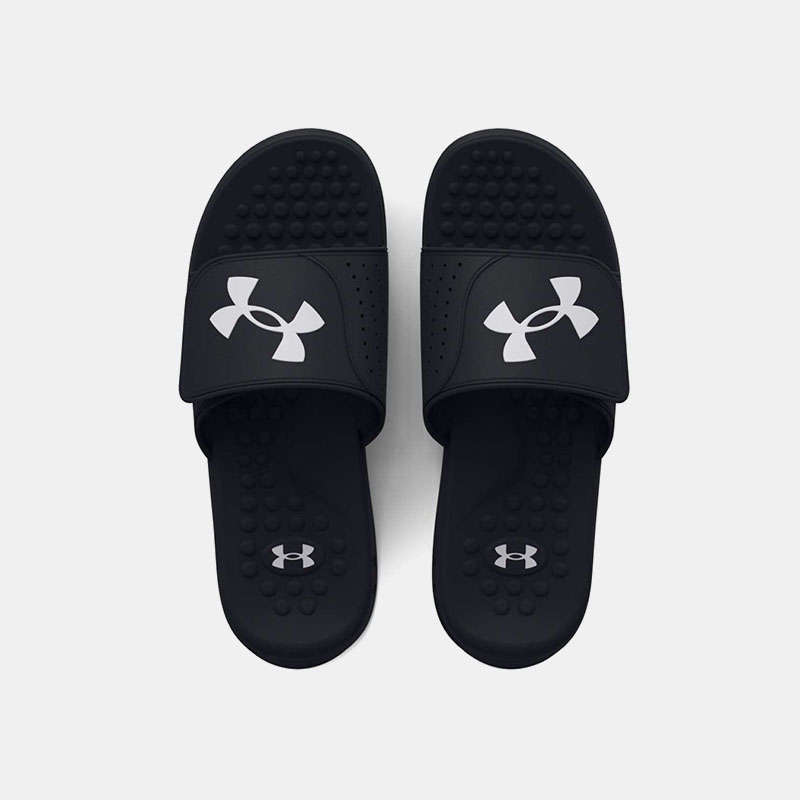 【自营】Under Armour/安德玛拖鞋男耐磨百搭凉鞋拖鞋3026023-001-图2