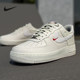 ເກີບຜູ້ຊາຍ NIKE Nike Air Force 1 ປີມ້າຈໍາກັດປີໃຫມ່ AF1 embroidered sneakers ກິລາ IQ1119-011
