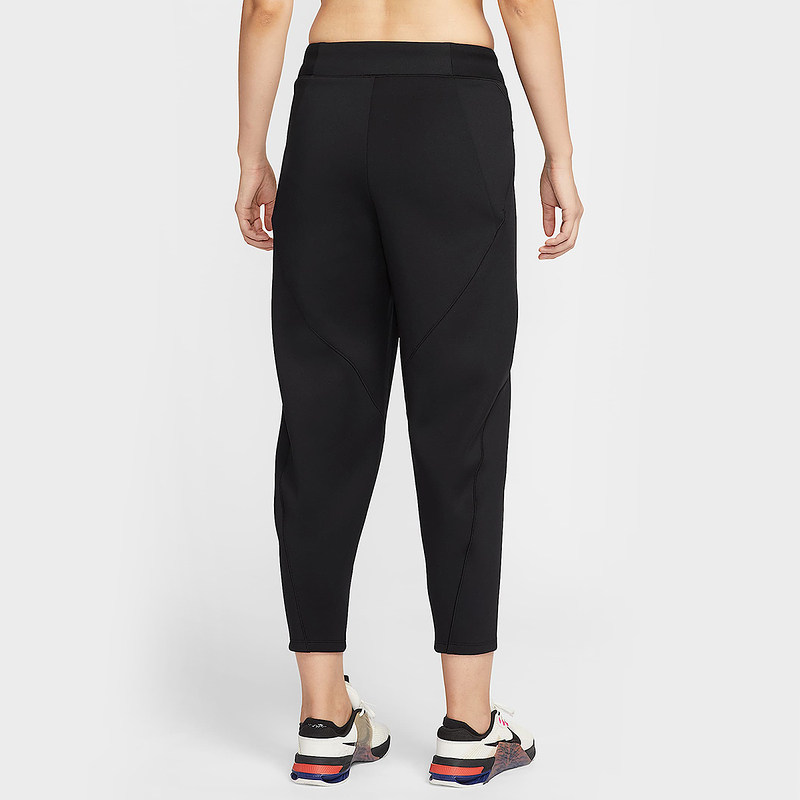 Nike耐克DRI-FIT女子速干中腰宽松九分裤跑步健身长裤HV3586-010,淘宝优惠券,粉丝福利购,淘宝优惠卷