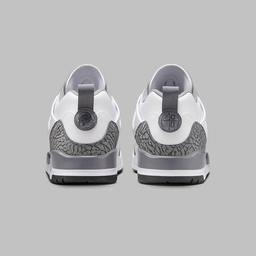 Jordan耐克男鞋春季新款Spizike灰白简版AJ4复古篮球鞋FQ1759-102-图2