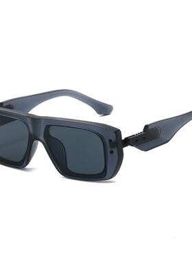 2026新款欧美复古大框方形前卫时髦太阳镜男款超酷街拍凹造型ins