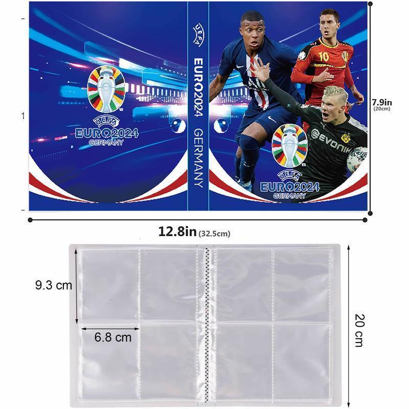 Football Star Card Album Map Letter Holder Binder 2023 New 2 - 图1