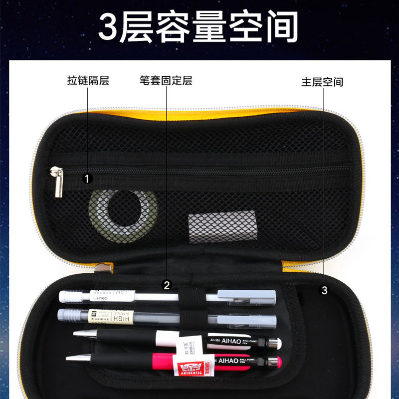 变形金刚小学生多功能男童铅笔盒 妙心坊母婴笔袋