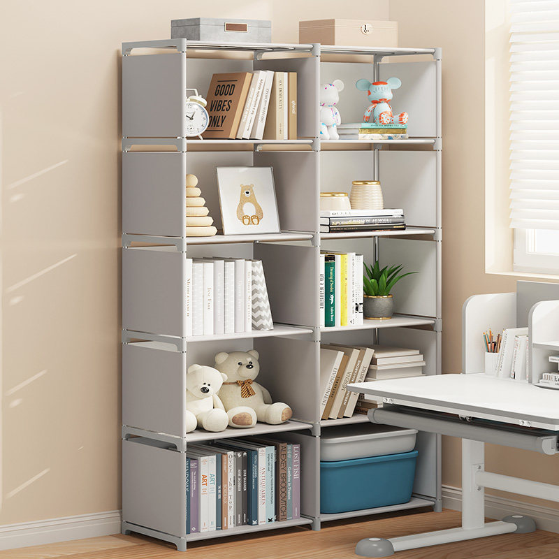 书架书柜子桌面置物架落地书桌收纳儿童家用自由组合桌上移动卧室,淘宝优惠券,粉丝福利购,淘宝优惠卷