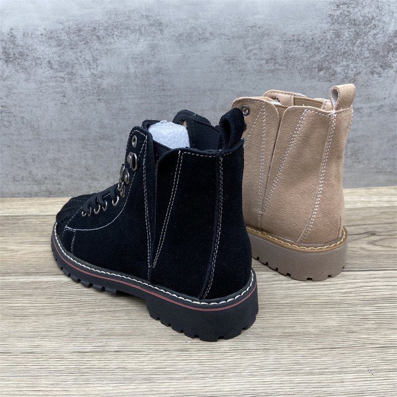 特价清仓处理磨砂真皮贝壳头马丁靴女原宿情侣英伦风短靴复古休闲,淘宝优惠券,粉丝福利购,淘宝优惠卷