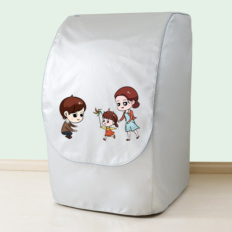 三洋斜式滚筒6.5 / 7kg套洗衣机罩 山茶花家居洗衣机罩