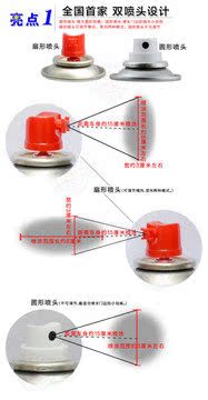 点缤汽车漆面划痕修复自喷漆罐马自达全新阿特兹油漆修补笔魂动红 - 图1