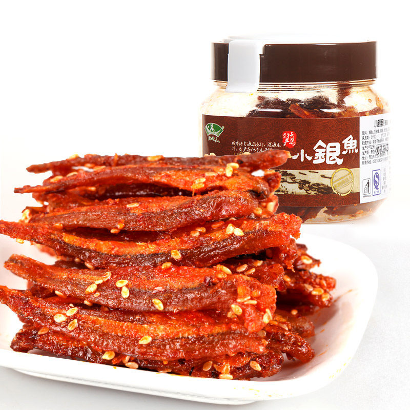 海边人 香辣银鱼仔110g*3零食海鲜小吃青岛特产即食小鱼干小鱼仔,淘宝优惠券,粉丝福利购,淘宝优惠卷