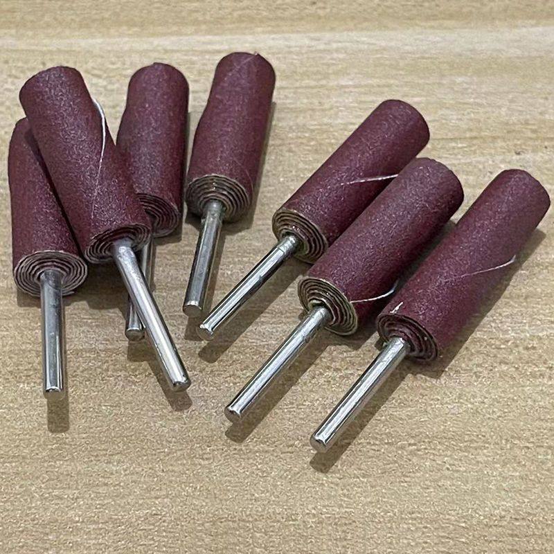 圆柱形砂布磨头砂纸棒木工木雕金属打磨抛光电钻磨头3mm柄砂布棒,淘宝优惠券,粉丝福利购,淘宝优惠卷