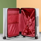 Матовый чемодан с молнией, защитный чехол, износостойкий водонепроницаемый ящик, 24 дюймов