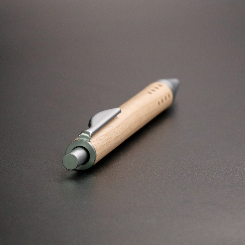New wood ballpoint pen wood student stationery engraving