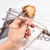 Ultra -light Tr Myopia Glasses Женщины могут быть оснащены щедрой рамой круглой лице