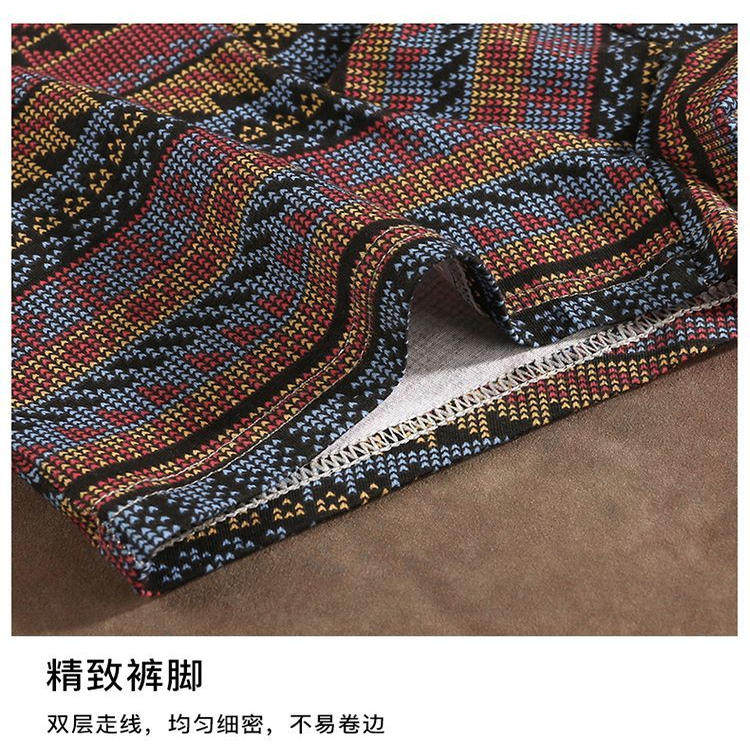 情侣内裤纯棉男士平角裤女款四角内裤美式复古纯欲风短裤薄款舒适,淘宝优惠券,粉丝福利购,淘宝优惠卷